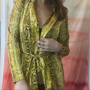 🐍SNAKE SKIN CARDIGAN🐍